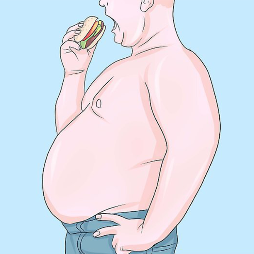 obese guy